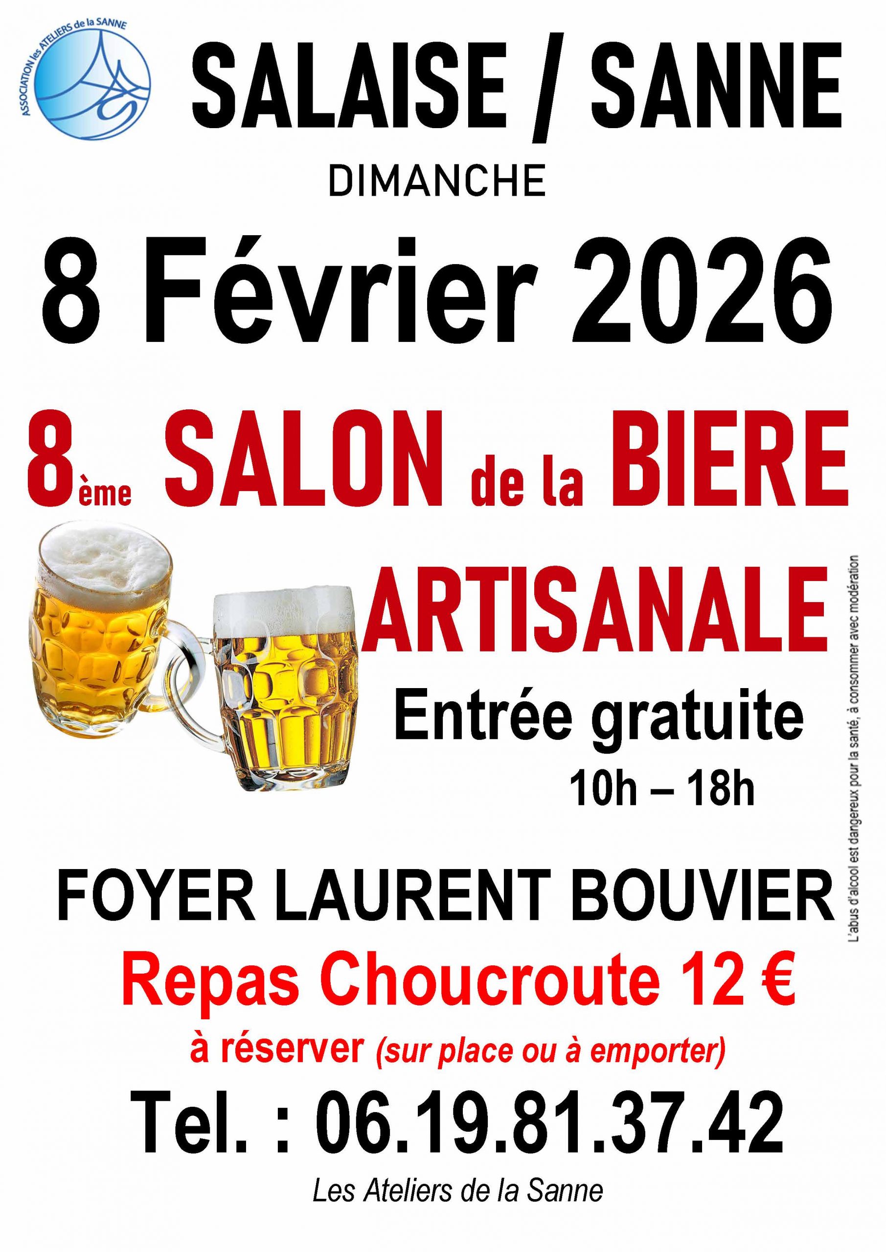Affiche Salon Bière 2026